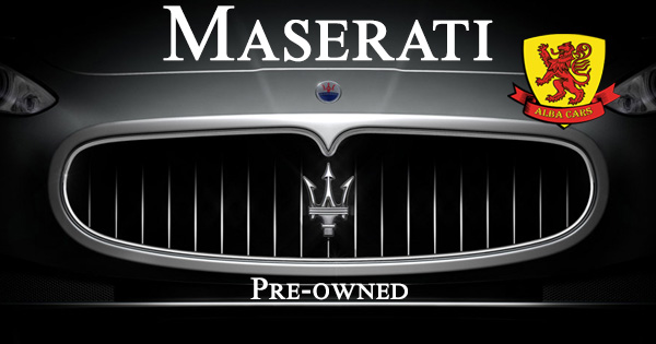 approved pre owned Maserati for sale in dubai uae